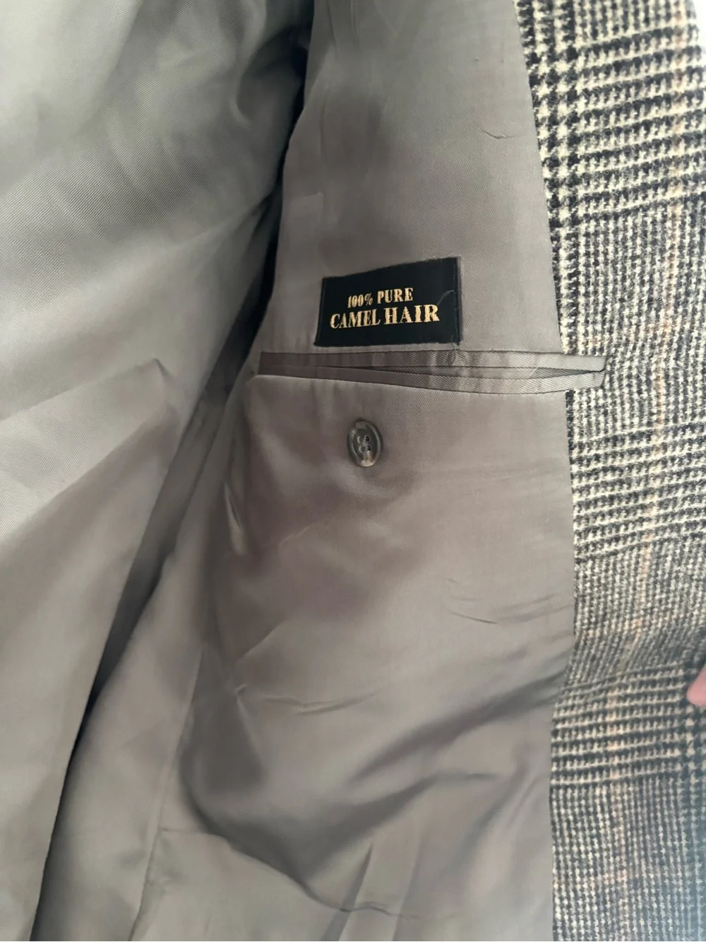 Vintage Men’s Lord & Taylor Fifth Avenue Collection 100% Camel Hair Sports Coat